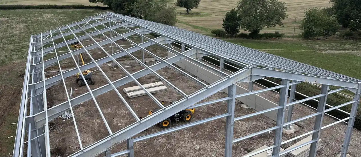 New construction roofing project managed by the leading Bismarck Roofing Company.